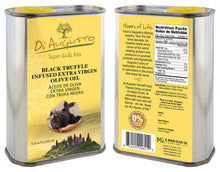 Load image into Gallery viewer, Black Truffle Infused Extra Virgin Olive Oil
